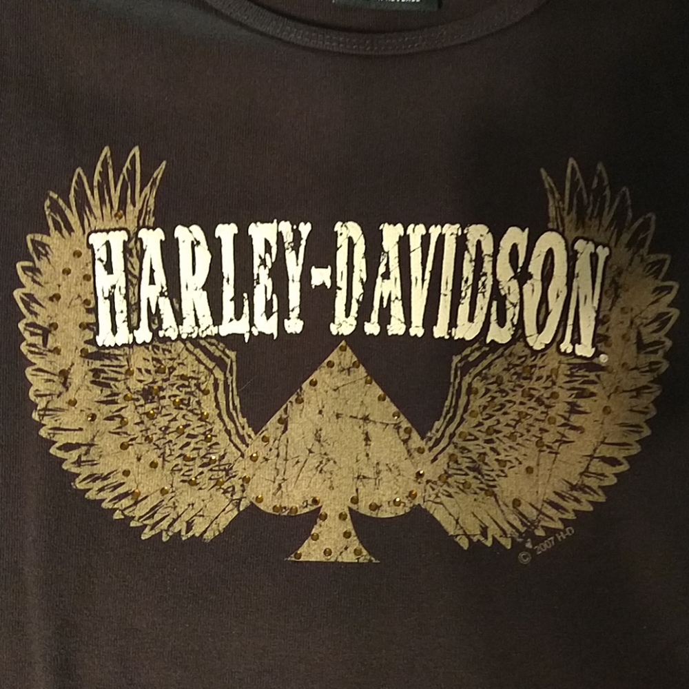 Harley Davidson thick cotton shirt